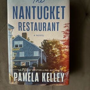 The Nantucket Restaurant Novel by - Blue and Red Cover